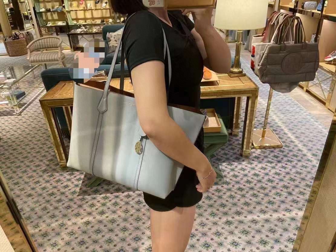 Tory Burch Perry Triple-Compartment Tote Bag