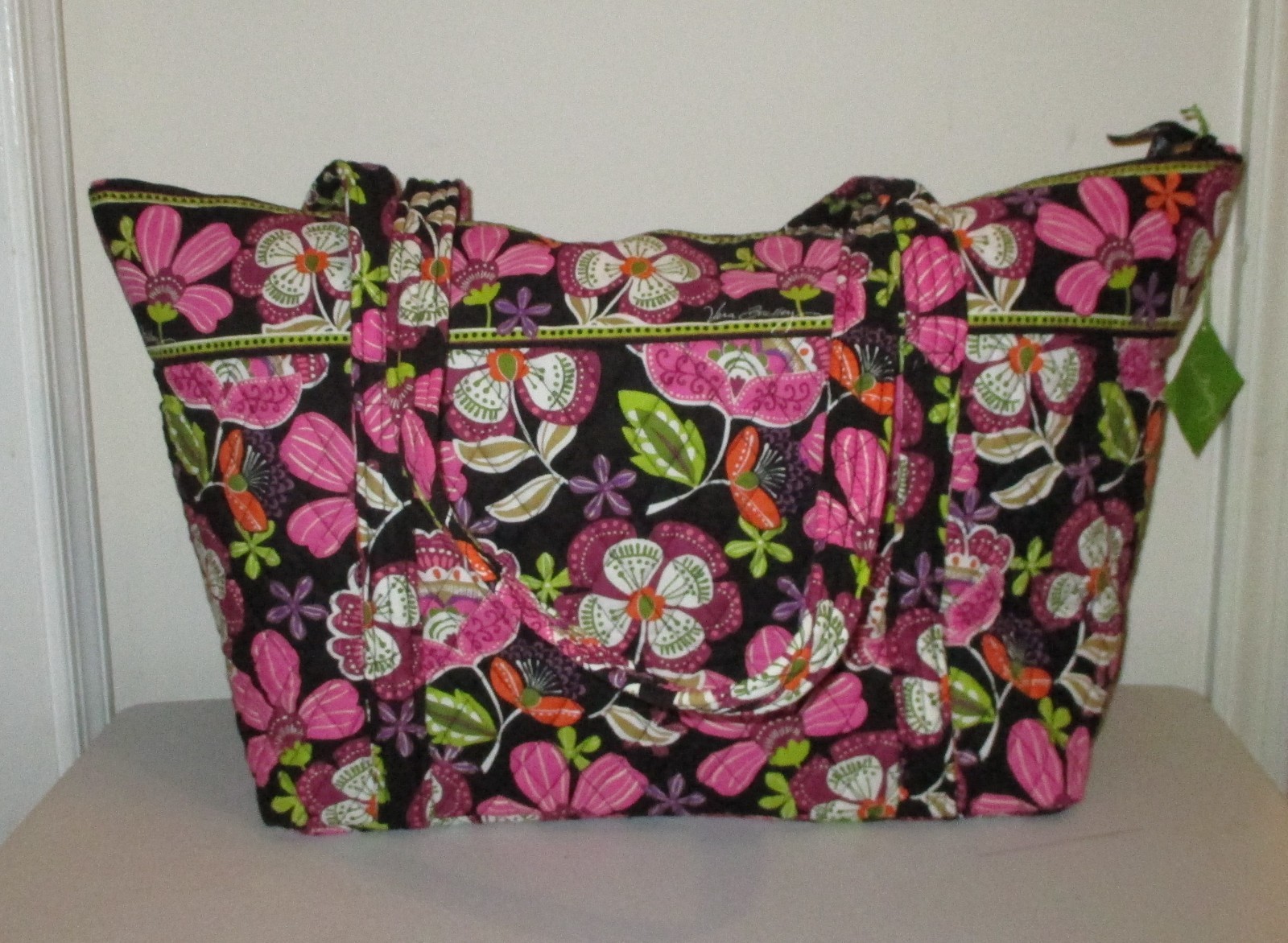 Vera Bradley Quilted Miller Bag Piroutte Pink (~15x13x8 in) NWT MSRP $85