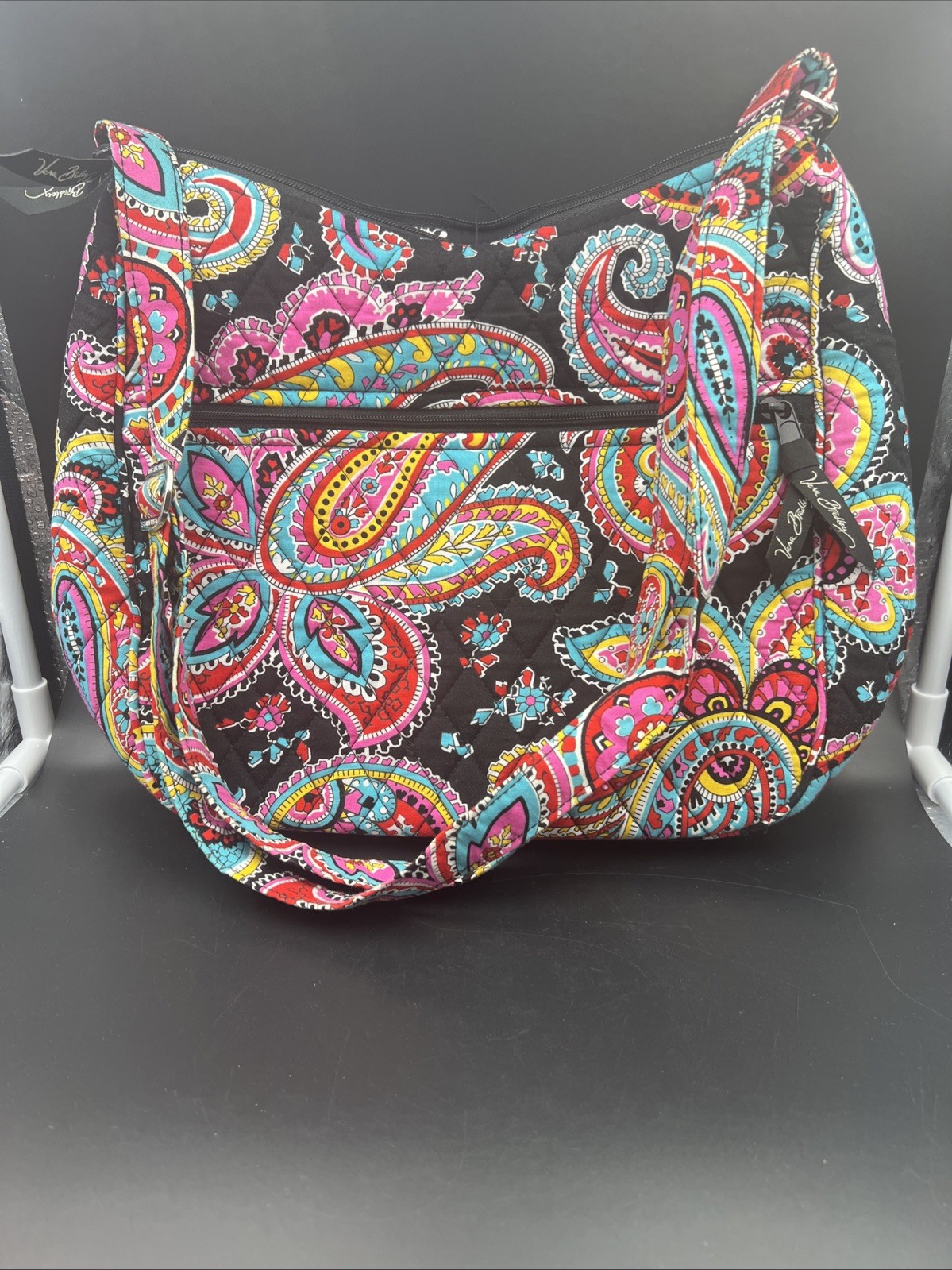 Vera Bradley Parisian Paisley Hipster Crossbody Bag