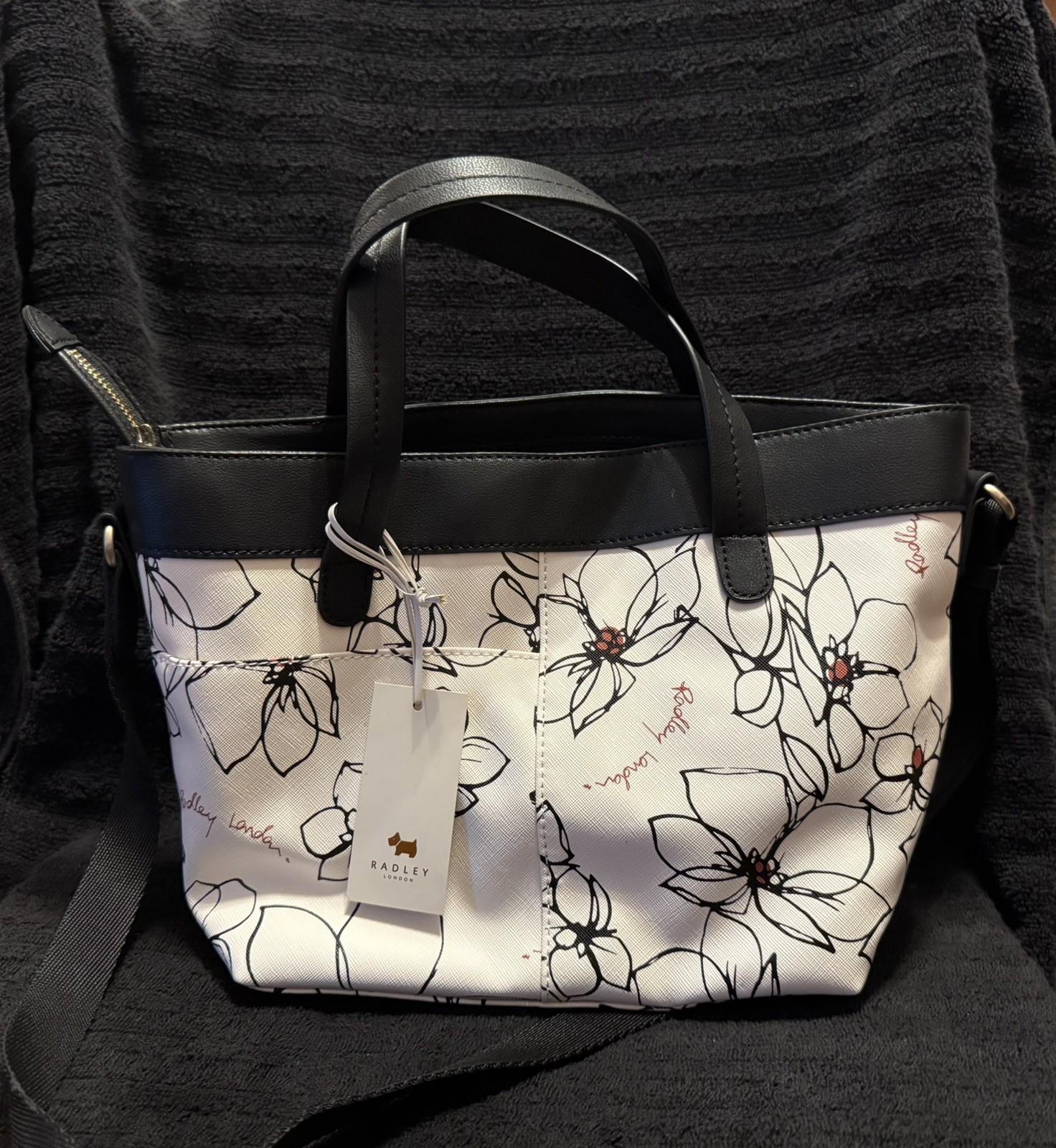 New Radley London Purse with flower pattern