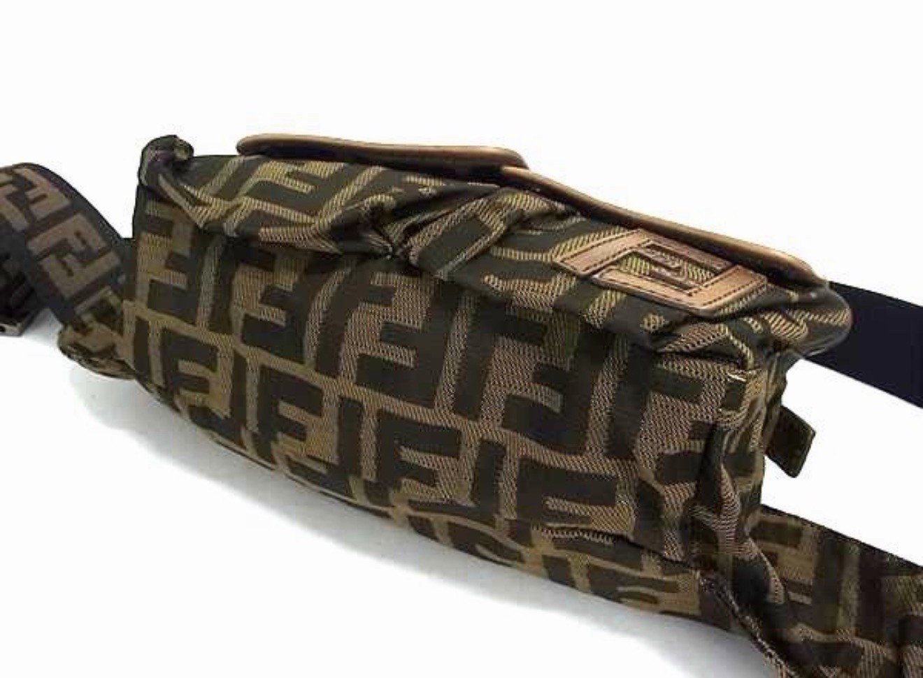 FENDI . Zucca Utility Belt / Body Bag