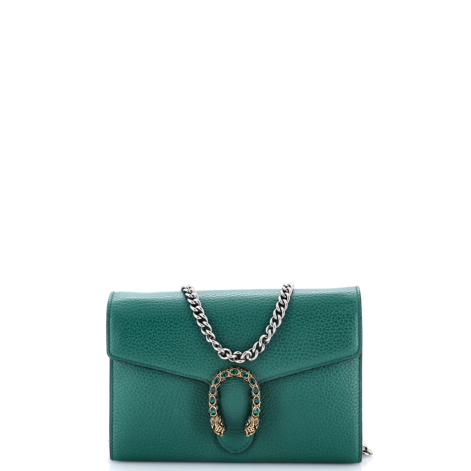 Gucci Dionysus Chain Wallet Leather with Embellished Detail Small