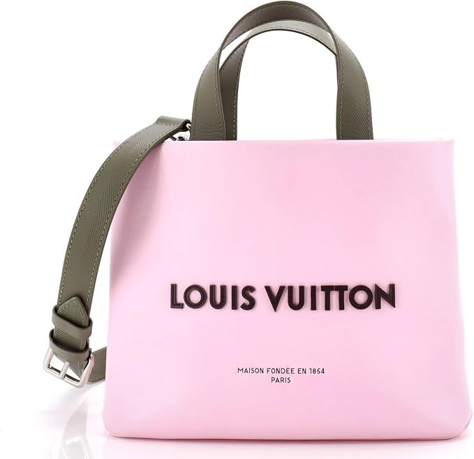 Louis Vuitton Pre-Loved Shopper Tote Leather Mini, Pink
