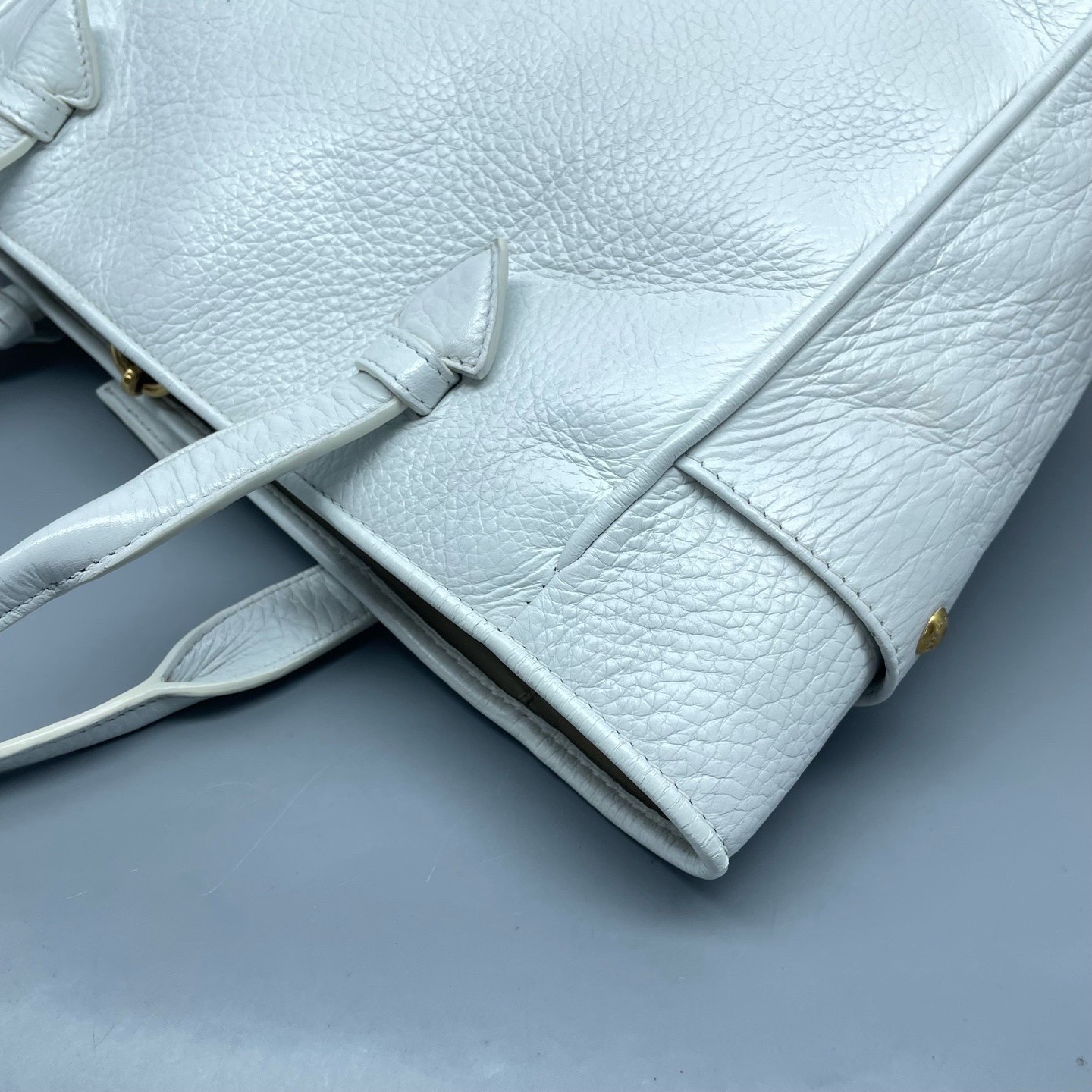 Loewe Pre-Owned Authentic Tote White 29*25*12cm Free Tracked Shipping