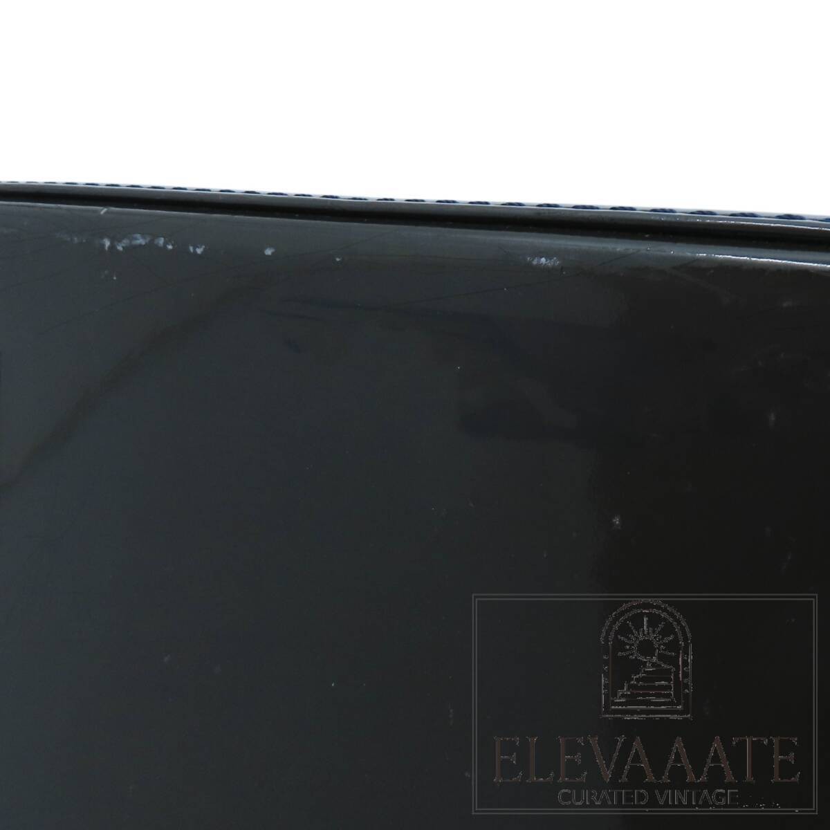 Louis Vuitton Alma PM Monogram Vernis Bleu Nuit Black Dark green Navy Bag