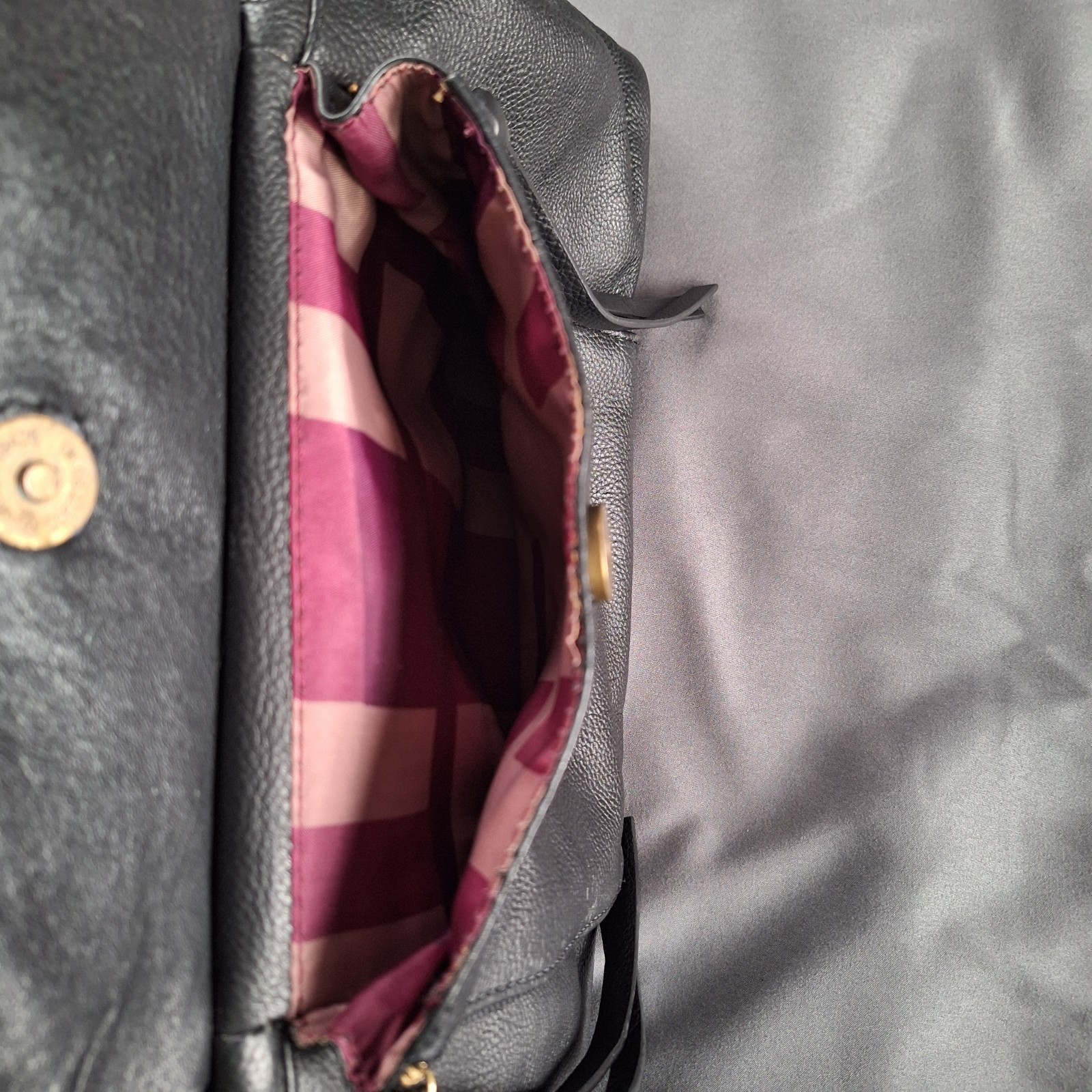 Extra Large Supple Blk Leather Kooba Shoulder Bag/Tote w/Multiple Compartments