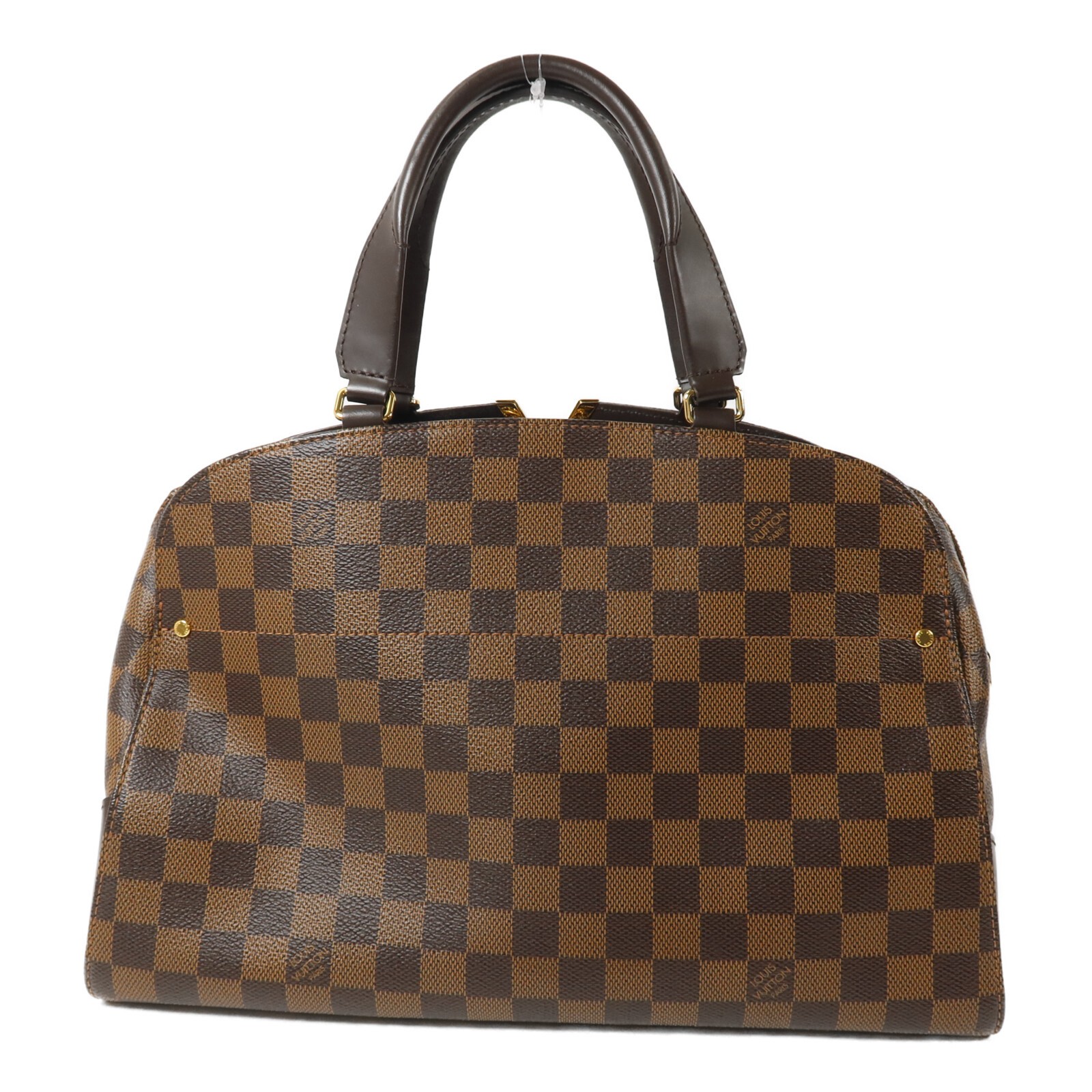 LOUIS VUITTON LV GHW Kensington Bowling 2 Way Shoulder Bag N41505 Damier Brown