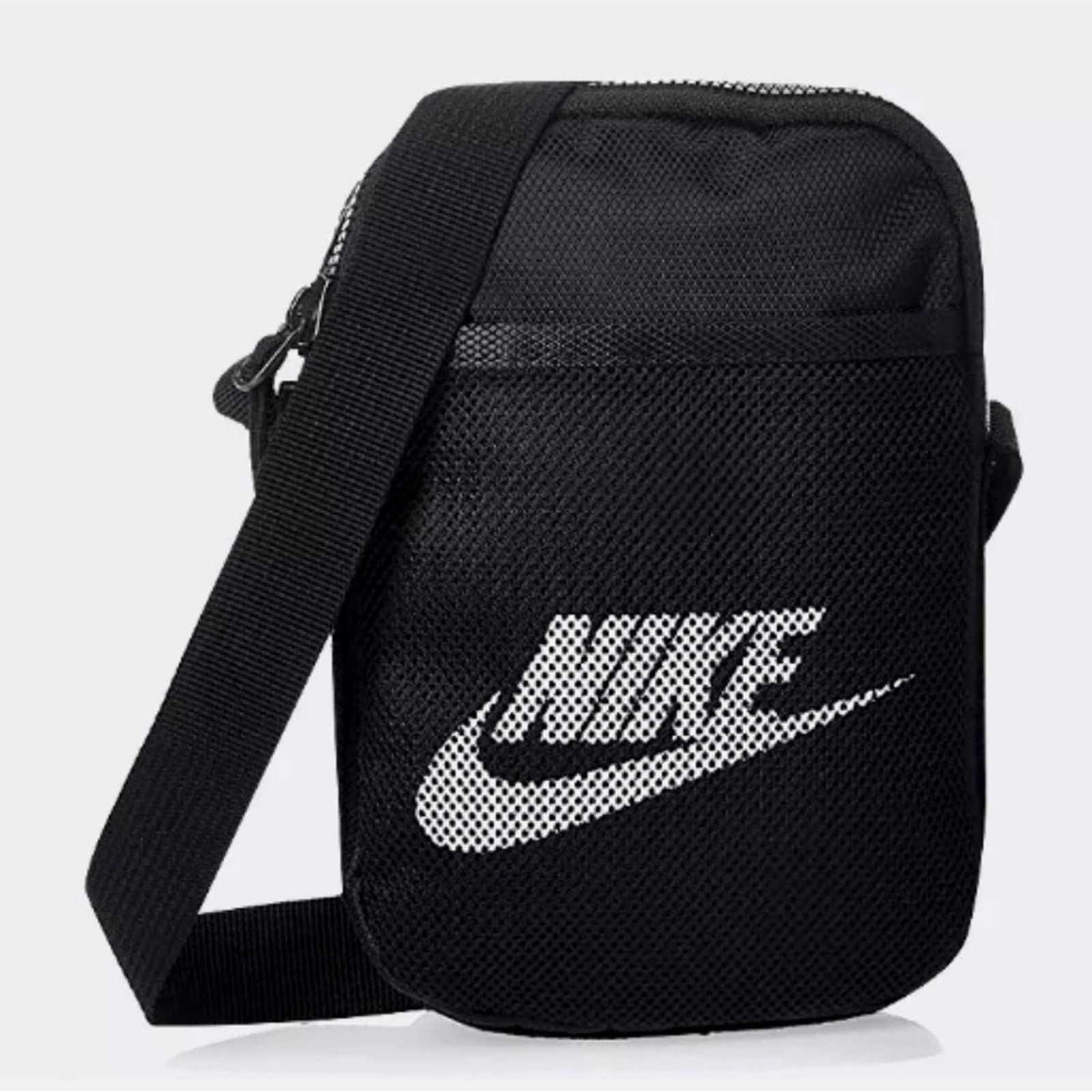 Nike Heritage Crossbody Bag (Small 1L) BA5871-010 Black | White