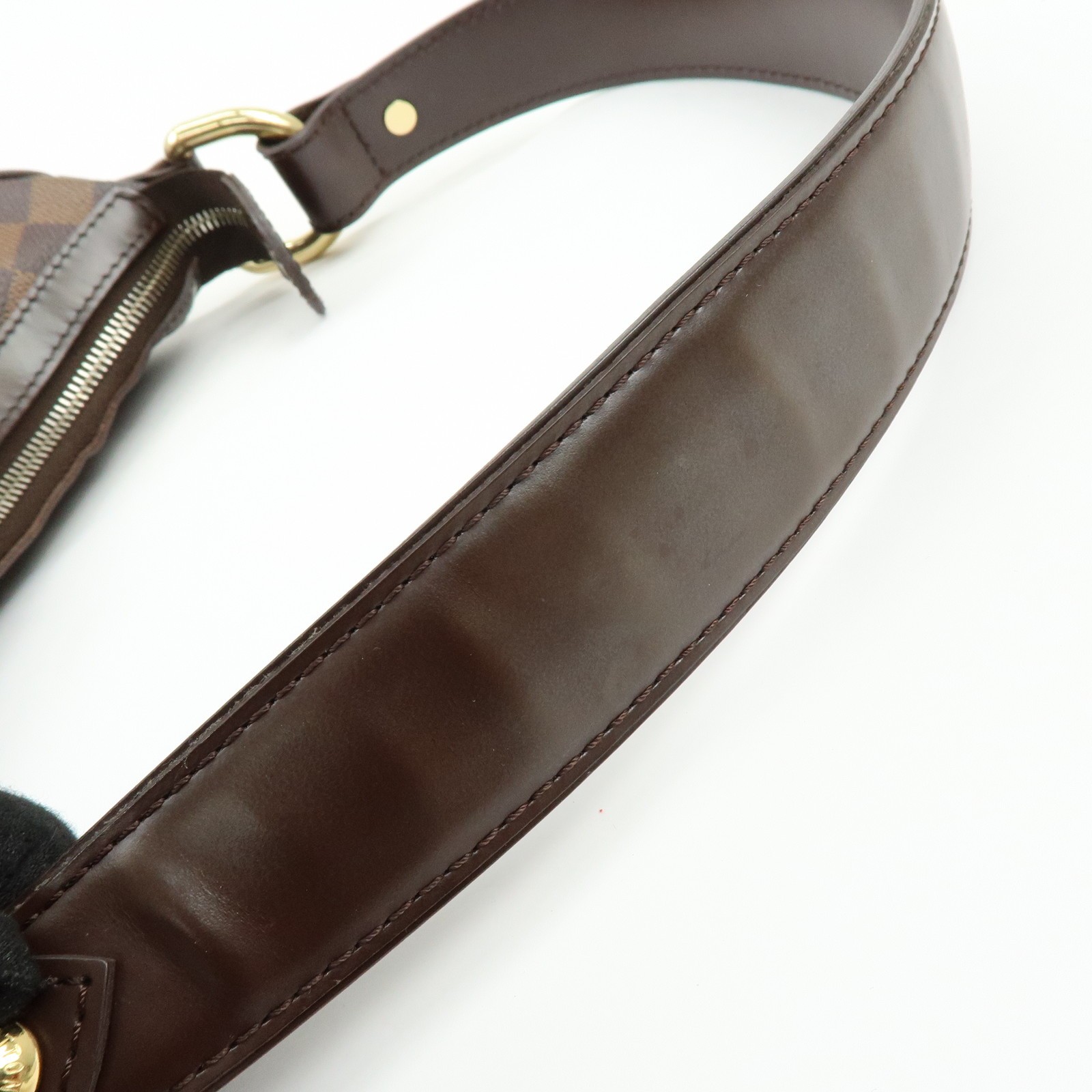 Louis Vuitton Damier Highbury Canvas Shoulder Bag Brown N51200 Auth Used F/S