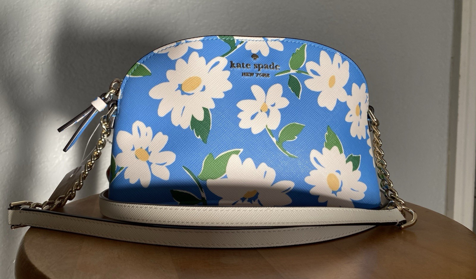 Kate Spade New York Cameron Charming Daisy Tide Pool Crossbody Bag