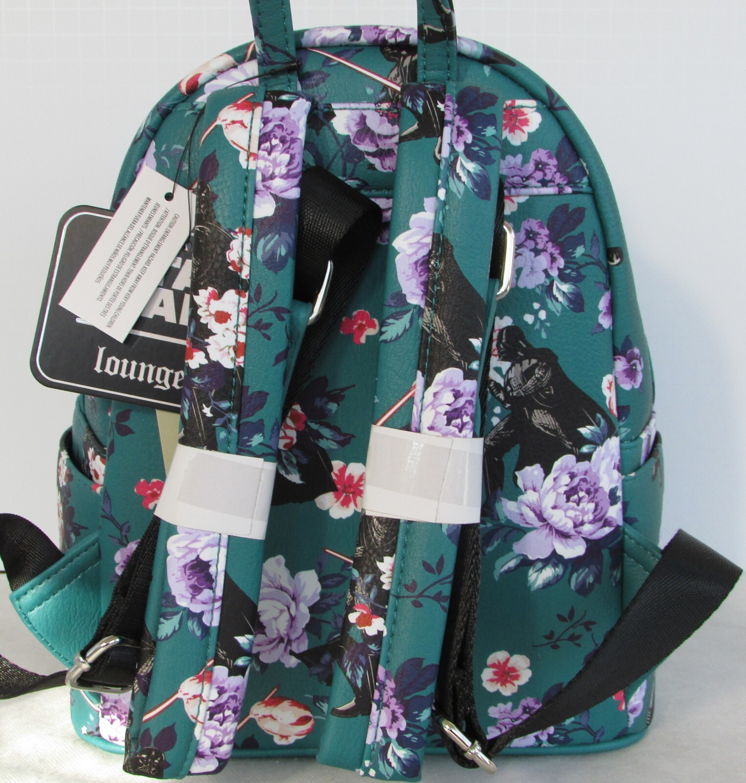 Star Wars Loungefly Floral Darth Vader Mini Backpack ACTUAL BAG Limited Ed NWT