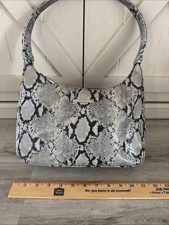 Vintage Nine West 90s Y2K faux snake skin shoulder bag