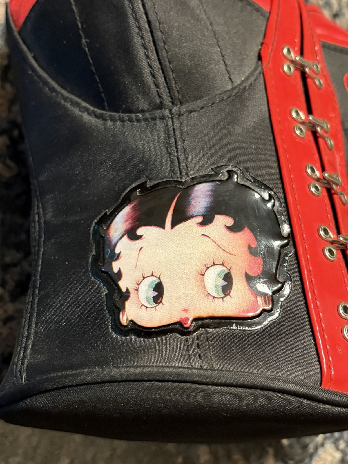 Vintage Betty Boop Corset Hand Bag Purse Y2K