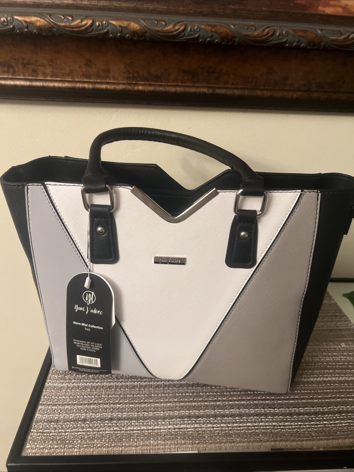 Yani J Adore Noire Mist Collection Tote bag