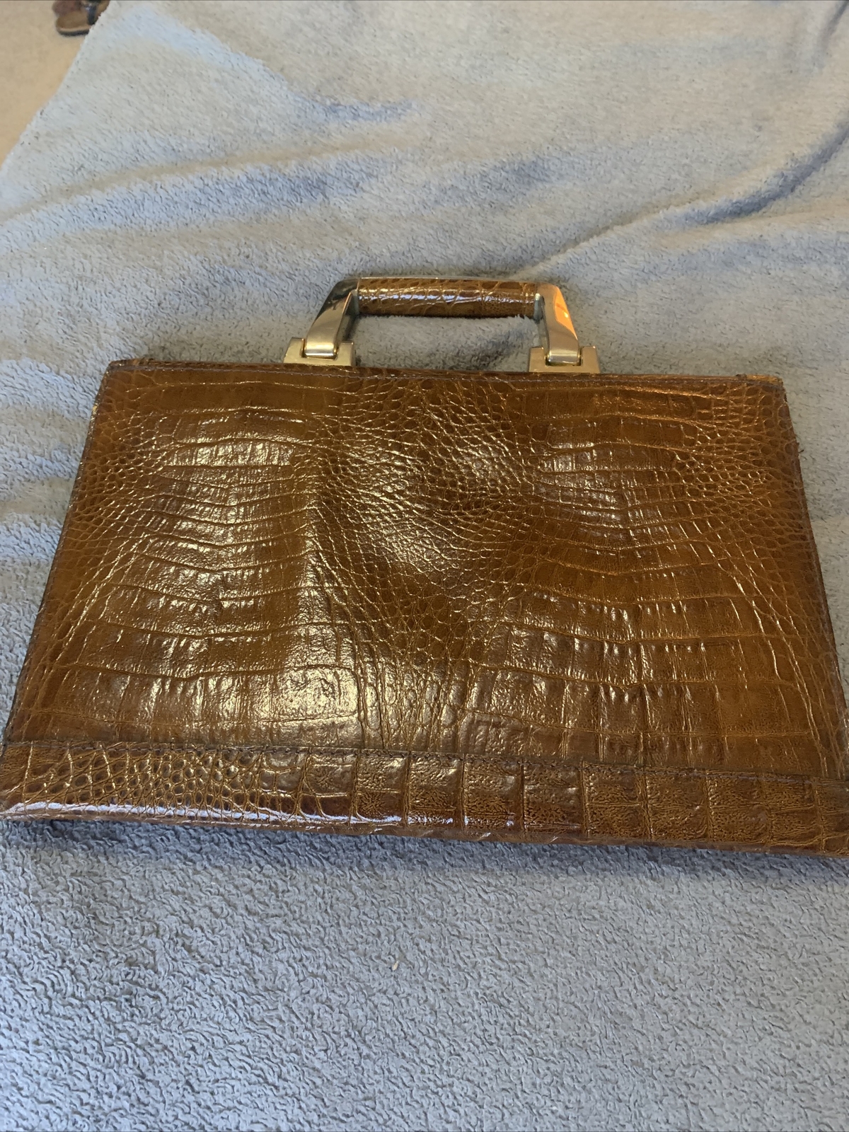 Vintage Sudhaus Purse Satchel Key Included Brown 70s Old Hollywood Satchel