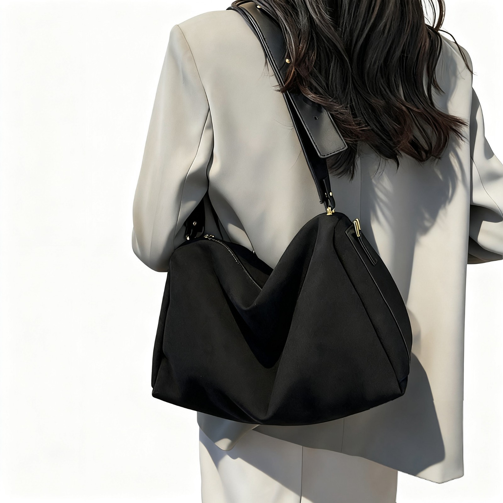 Retro Shoulder Bag Handbag, Women’s Large Capacity Crossbody Tote Purse
