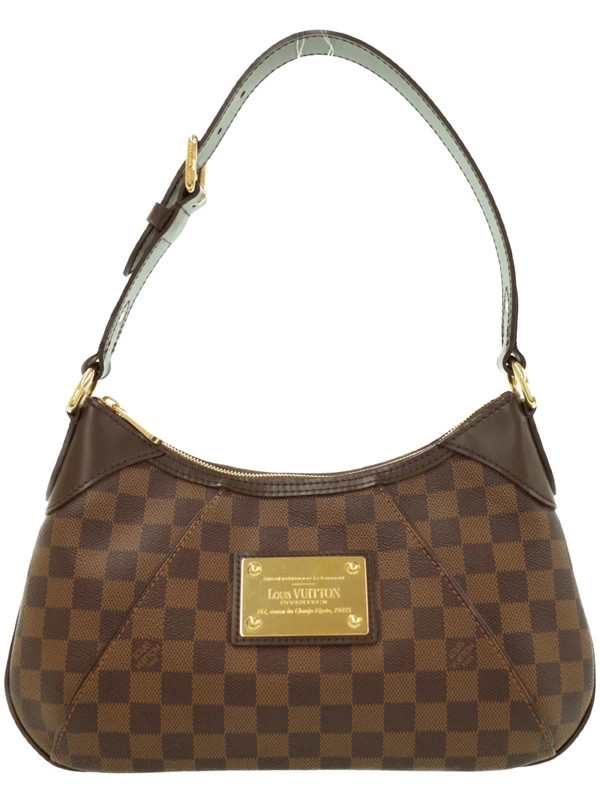 Louis Vuitton Damier Ebene Brown Thames Semi Shoulder Bag