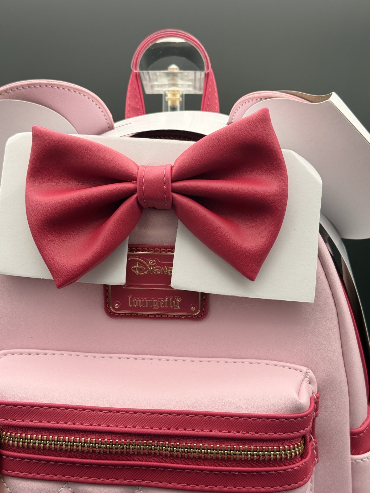 Loungefly Disney Minnie Mouse Classic Series Mini Backpack – Strawberry Macaron