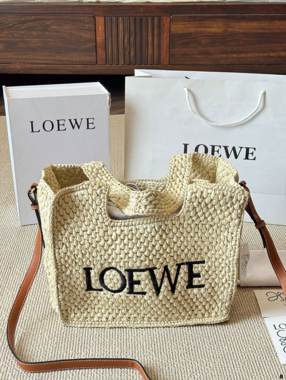 Grass Woven Basket Bag Vegetable Basket Braided Patchwork Shopping Bag Beach Res