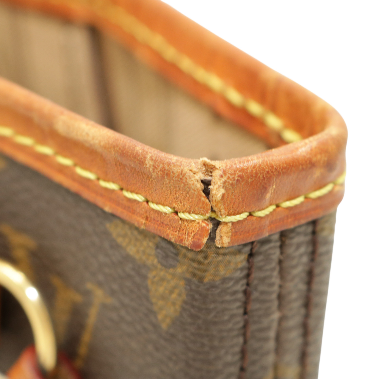 Authentic Louis Vuitton M40155 Neverfull PM Brown Monogram Tote Bag