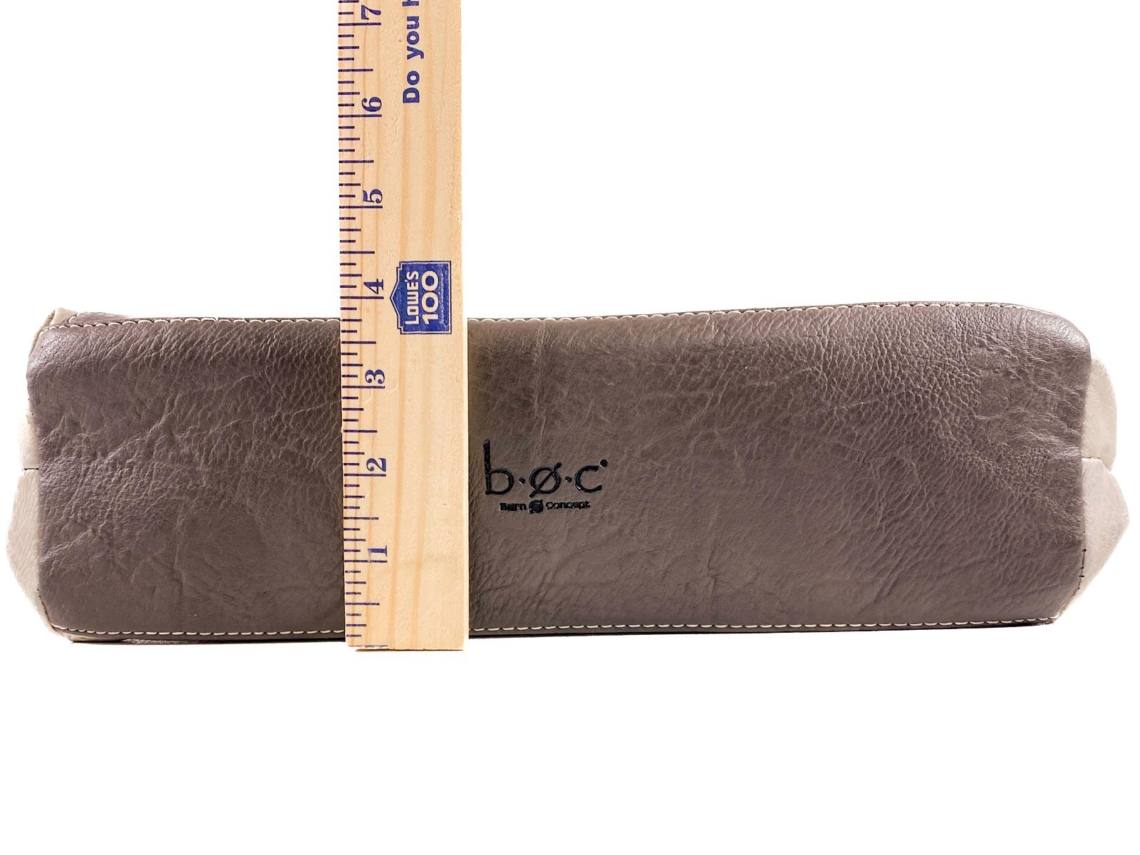 BOC Born Concept Women Brown Gray Greige Top Handle Bag Power Bank Pockets