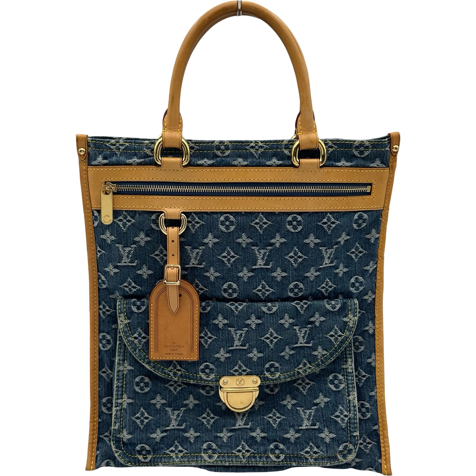 LOUIS VUITTON Flat shopper M95018 Tote Bag Japan ookura