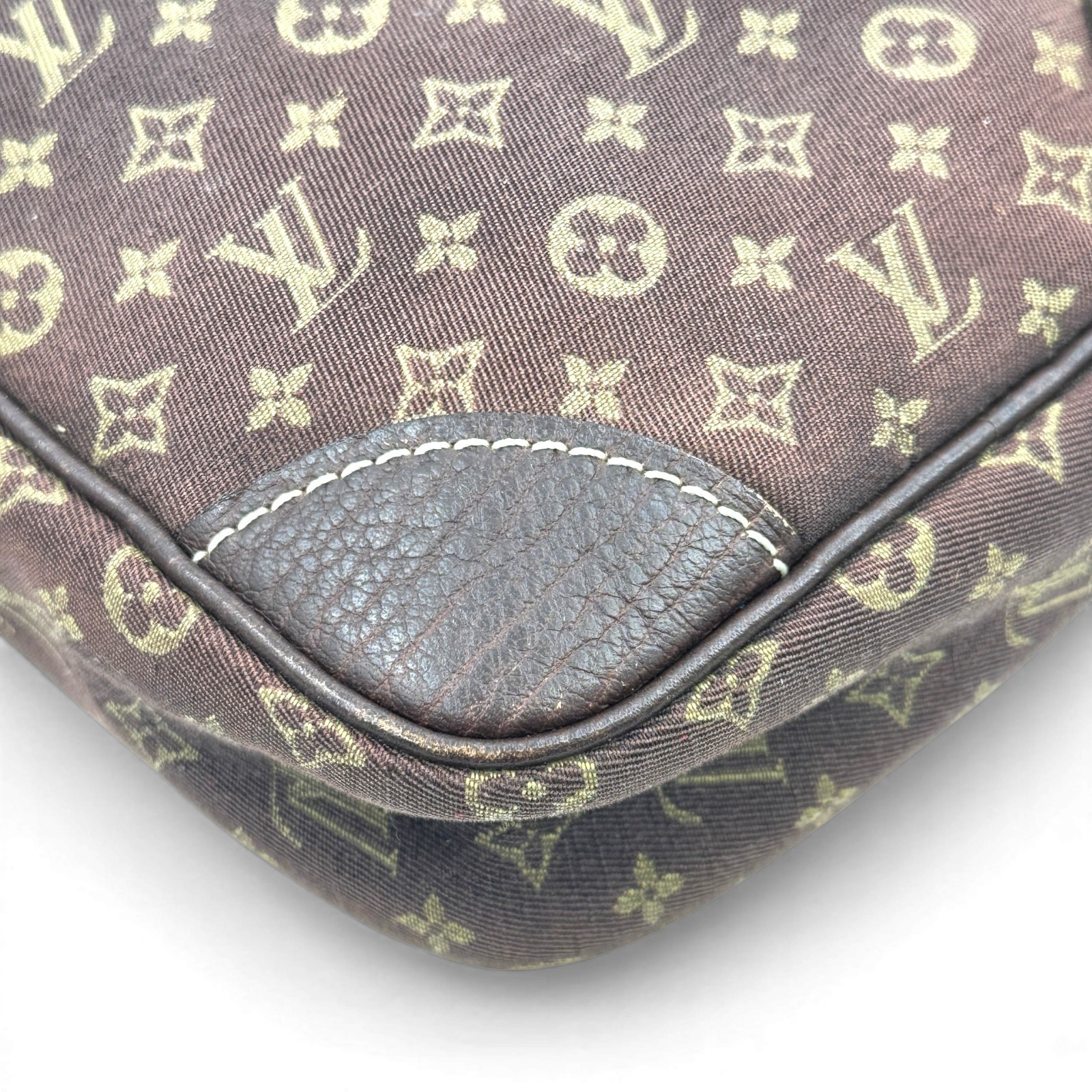 LOUIS VUITTON Danube Monogram Mini Canvas Ebene Crossbody Shoulder Bag M95228