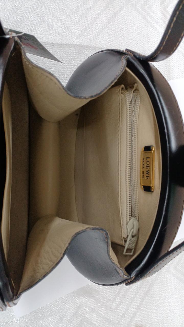 LOEWE handbag black 7.8 inch