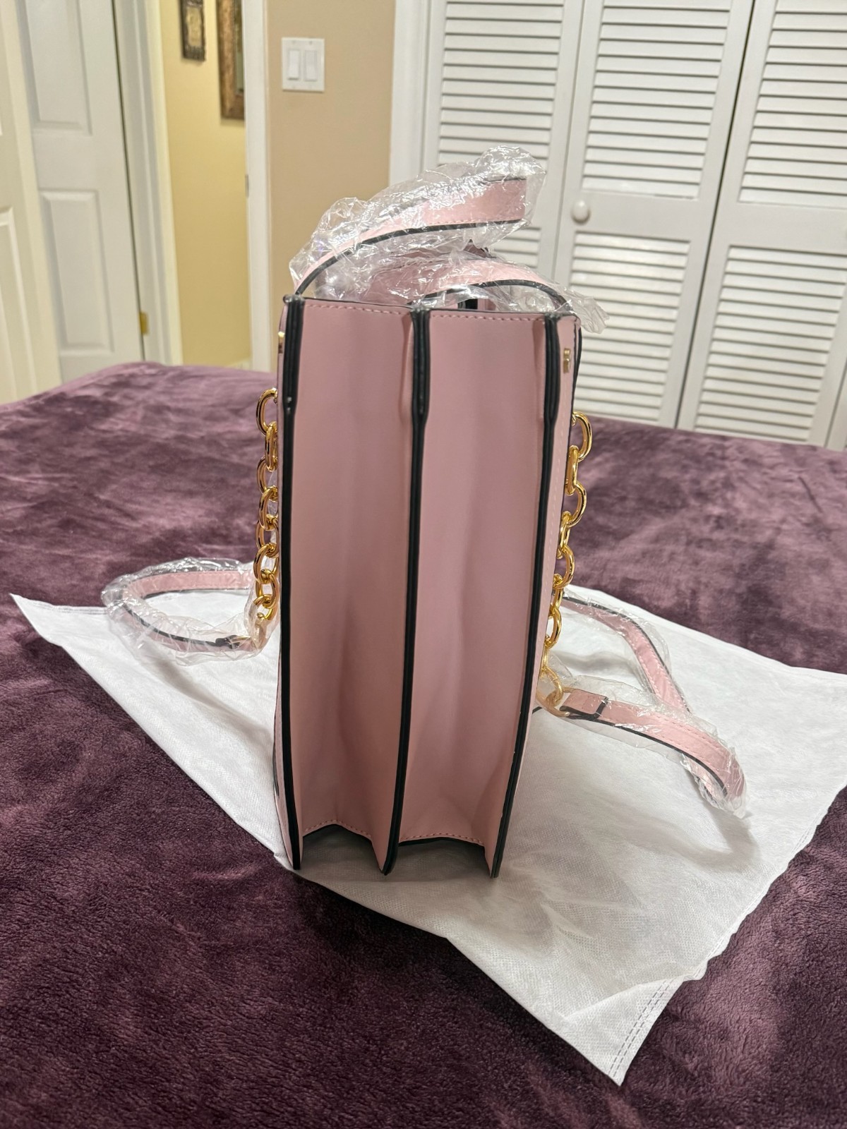 Mia K. Collection Pink Handbag