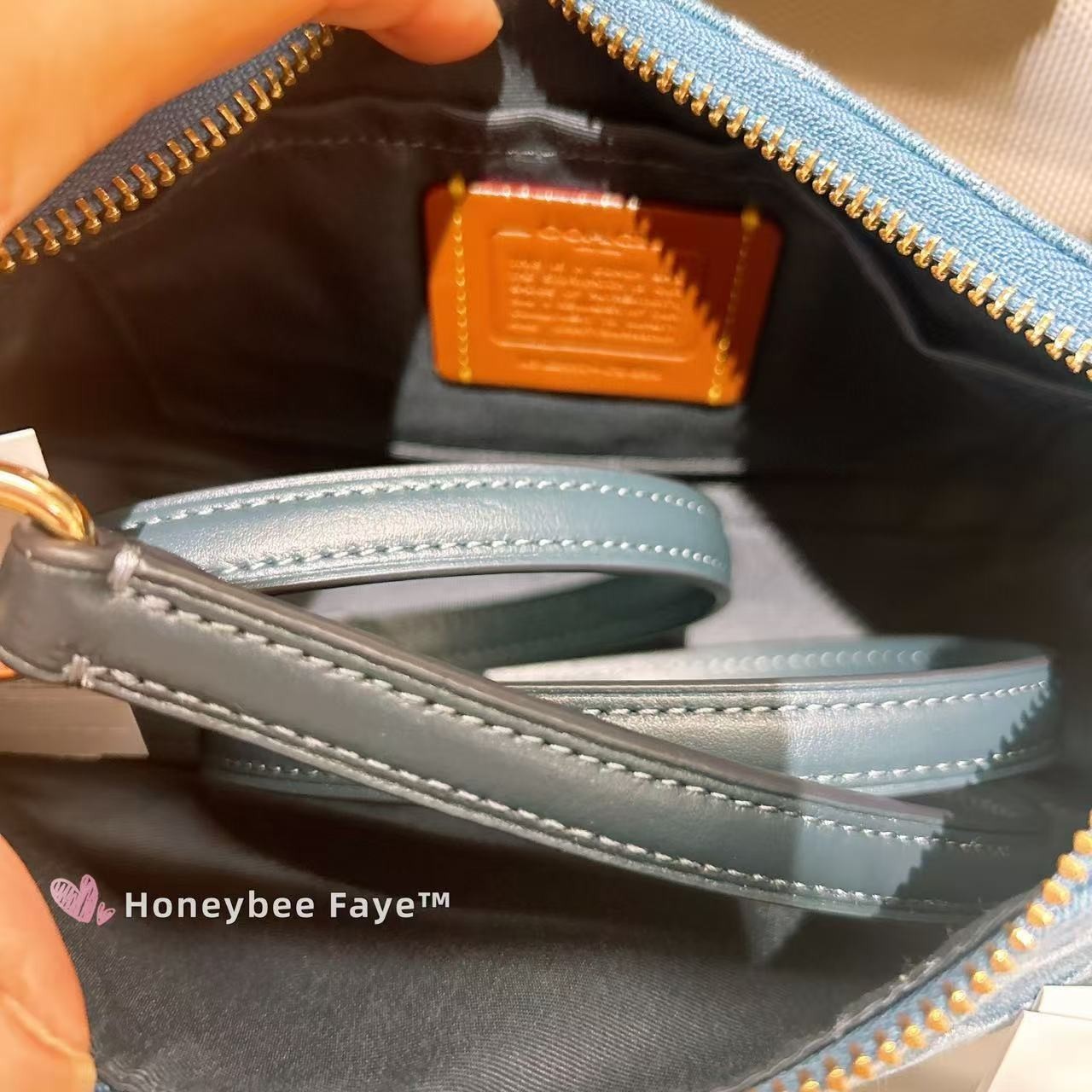 NWT Coach Teri Shoulder Bag In Signature Denim CDE43/CDQ56