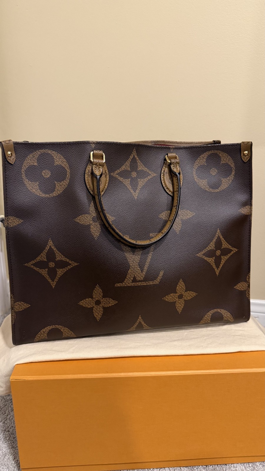 Louis Vuitton Reverse Monogram Onthego Gm