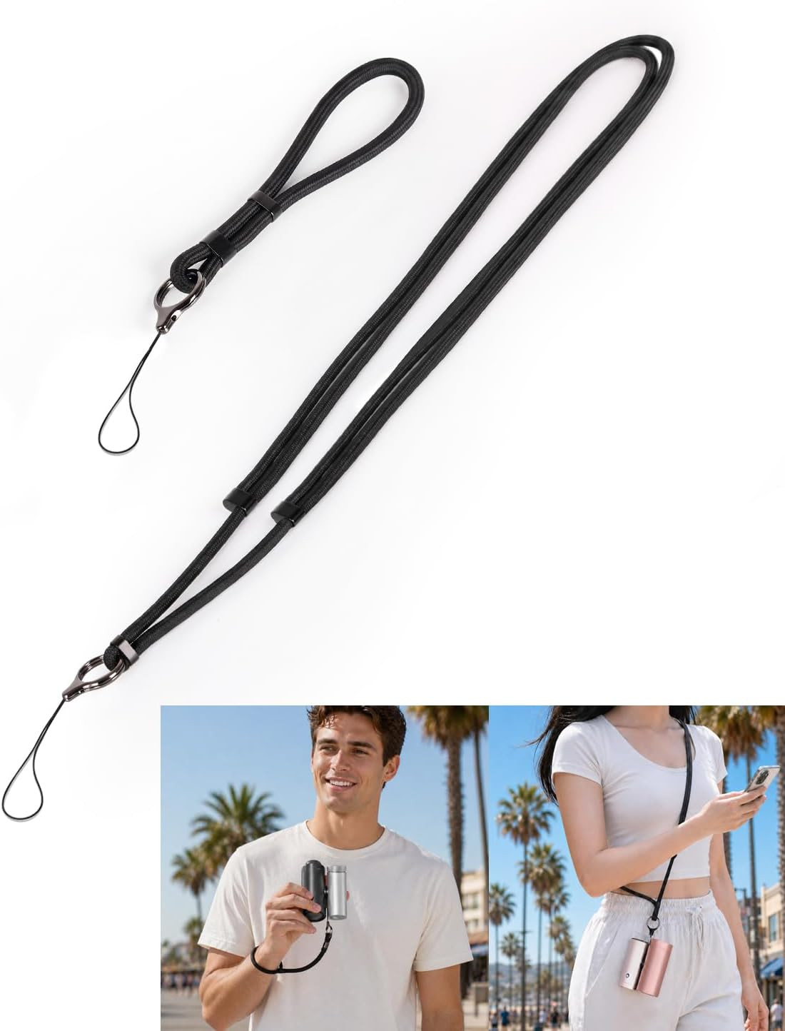 Adjustable Crossbody Strap & Wristlet Attachment for Shark Chillpill 3-In-1 Pers