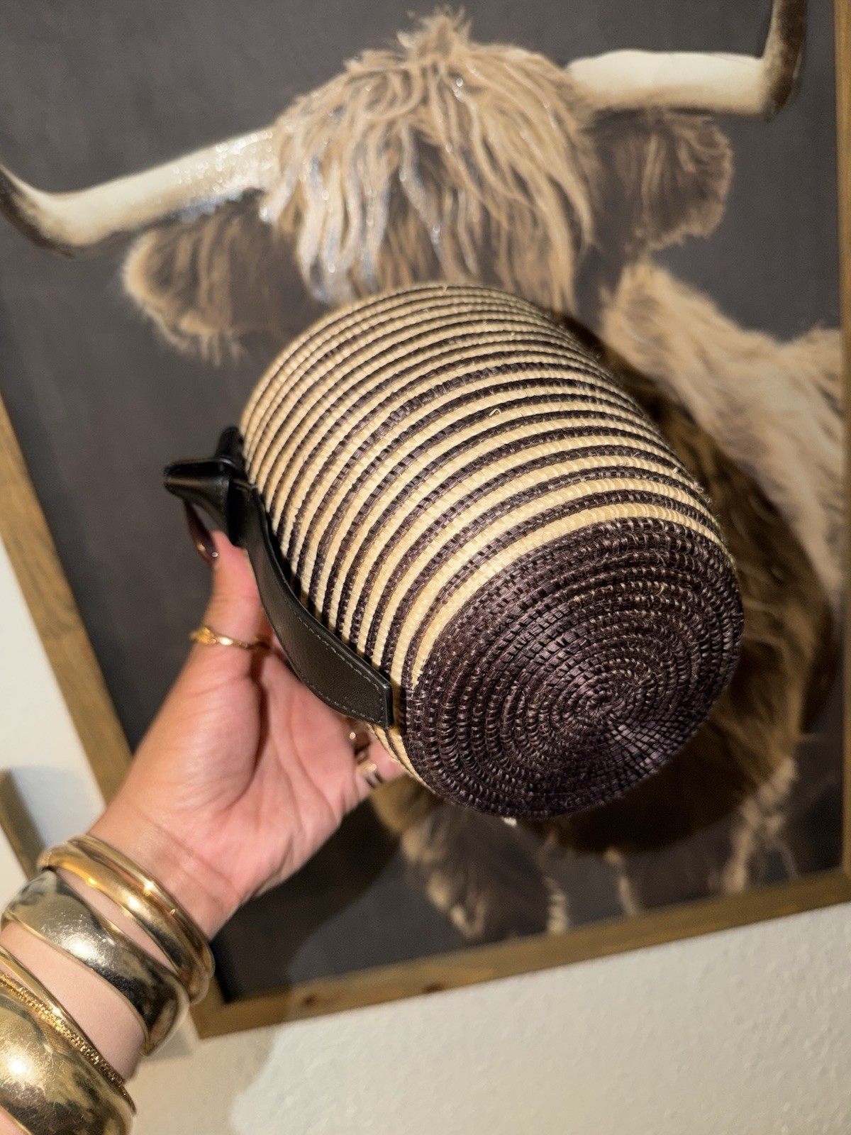 Authentic Cesta Collective Small Woven Sisal Bucket