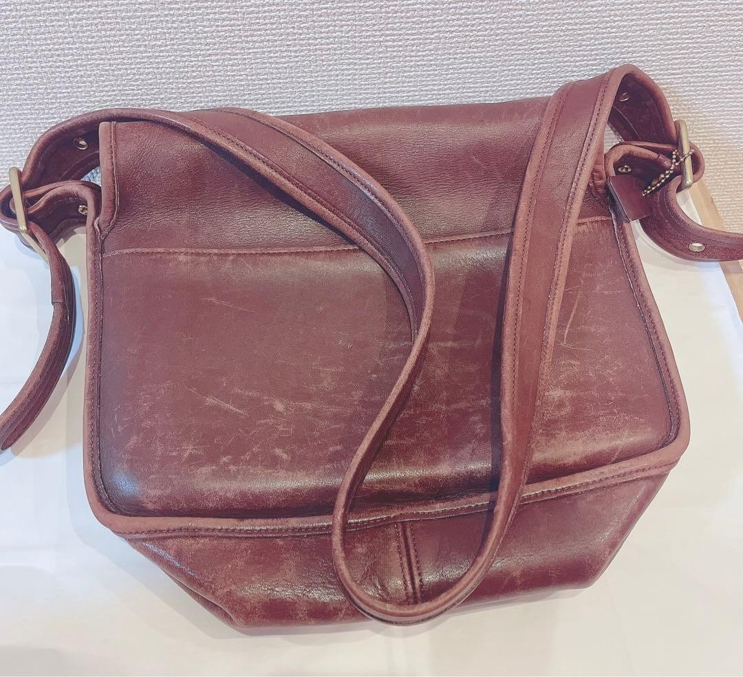 Old Coach Brown Shoulder Bag