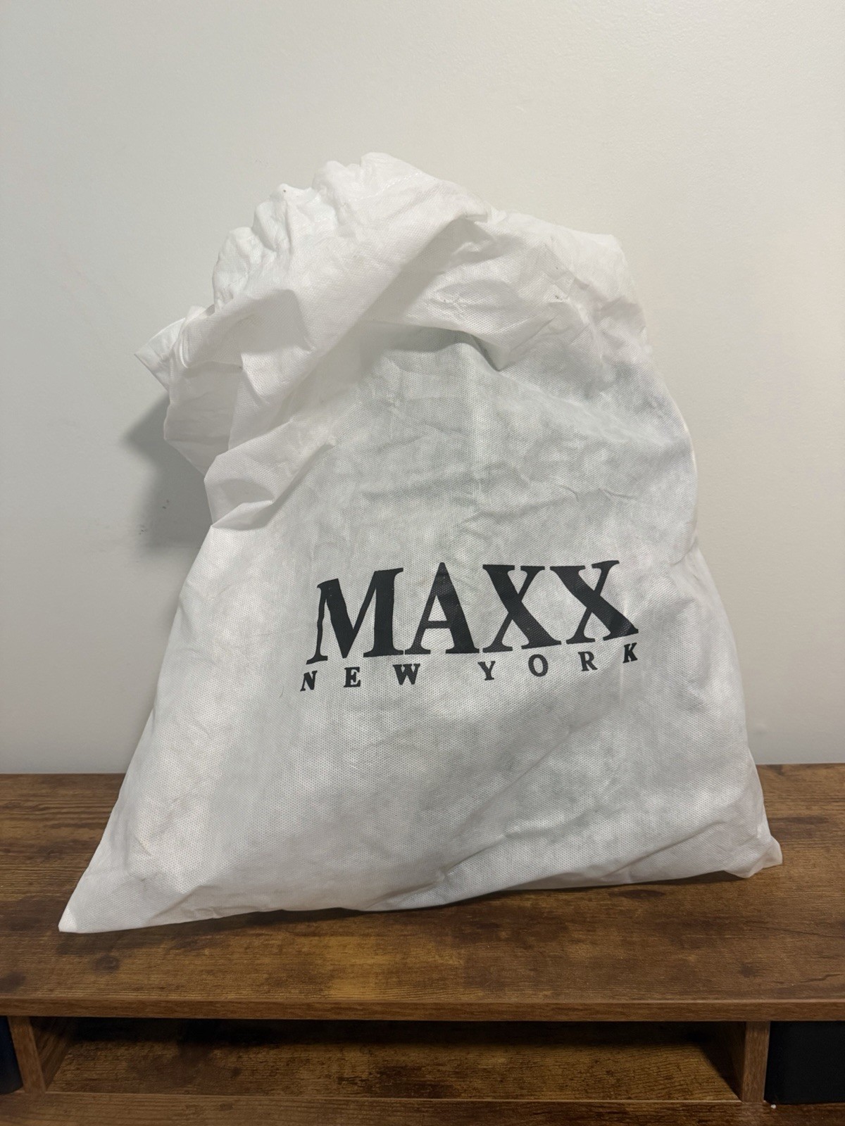 Maxx New York Green Shoulder Bag, Grommet & Stitching Accents, Dust Bag