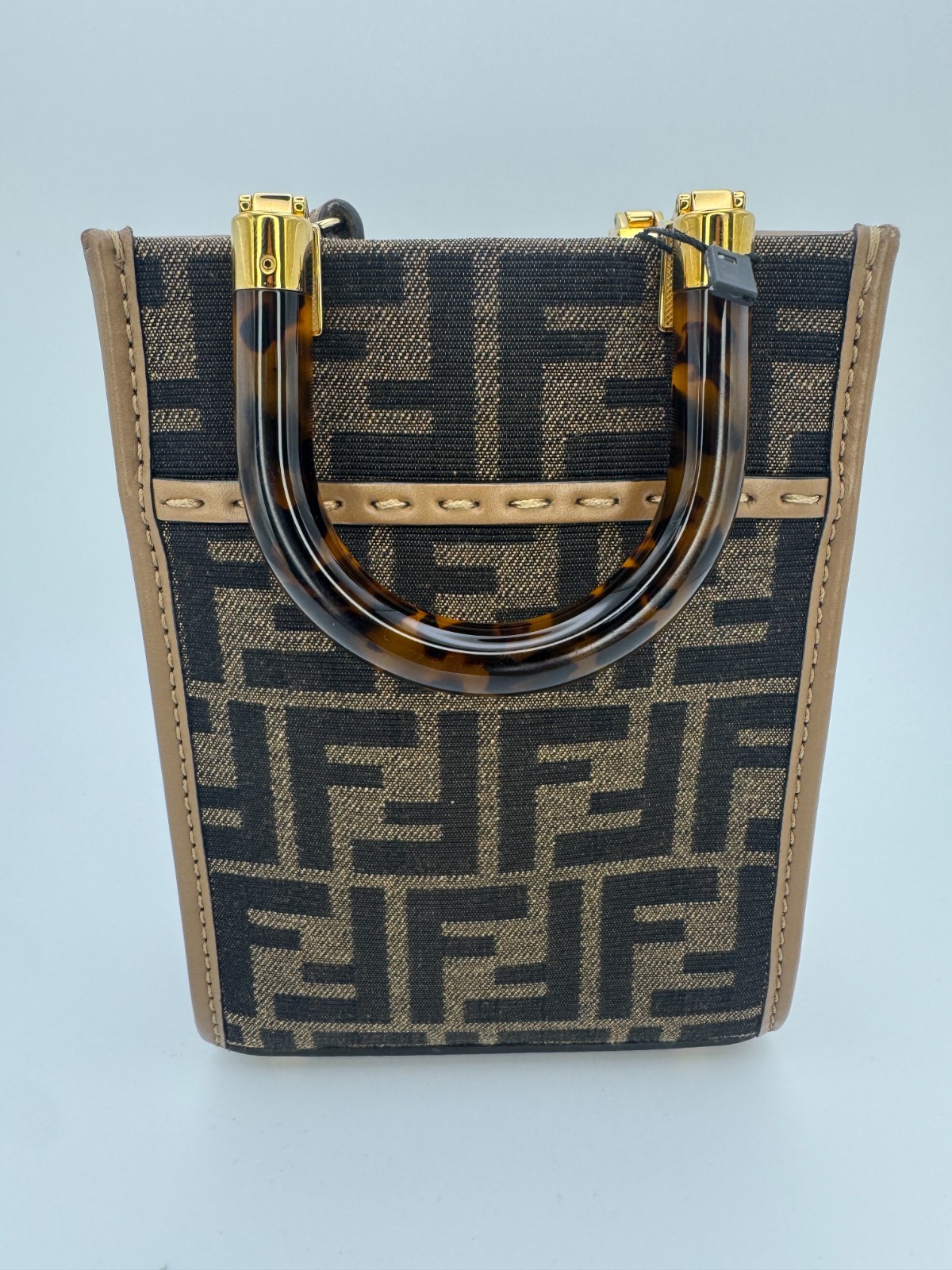 Fendi Mini Sunshine Shopper Tote Bag