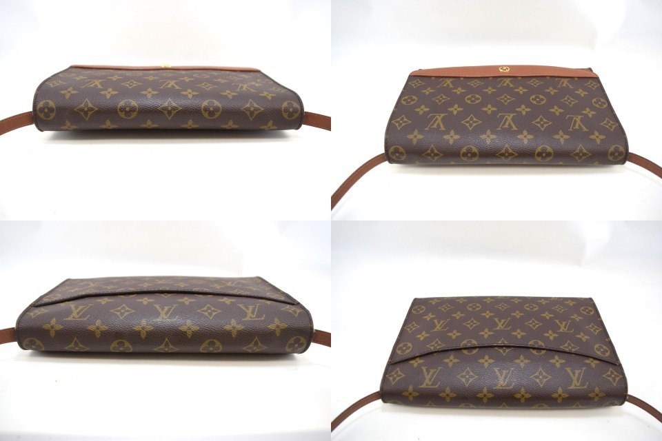 Auth Louis Vuitton Bordeaux Shoulder Bag Monogram Canvas M51797 LV 52995