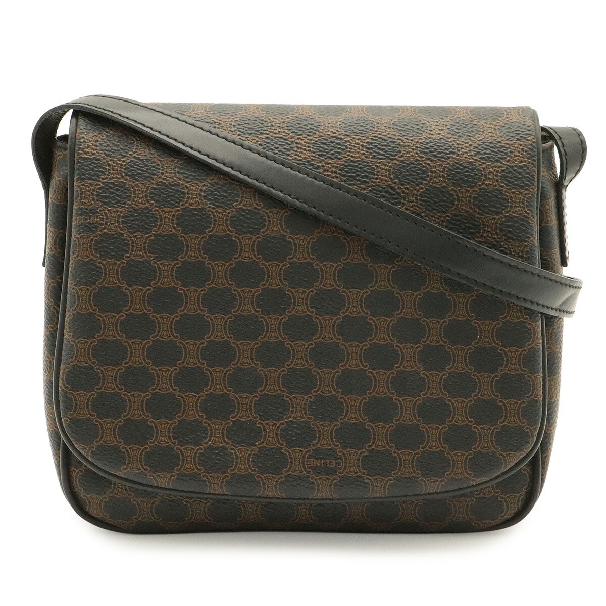 Celine Macadam Coated Canvas Shoulder Bag – DUTY FREE