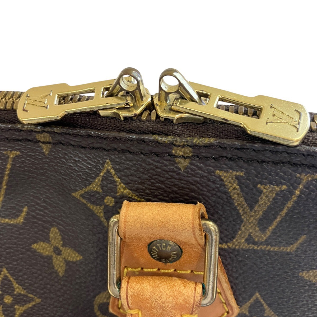 LOUIS VUITTON Alma Handbag Monogram Toaru ground M51130 Free shipping Used