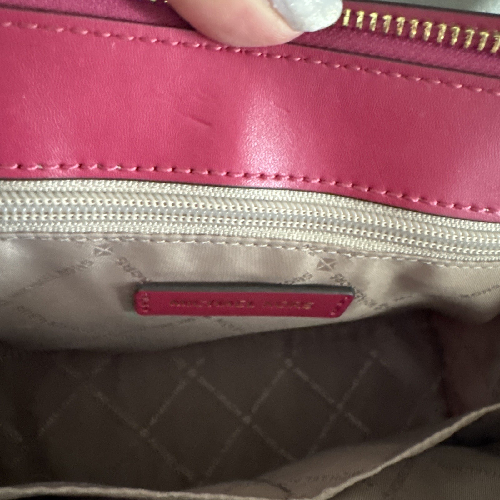 MICHAEL KORS SHEILA MEDIUM CENTER ZIP SATCHEL SHOULDER CROSSBODY BAG