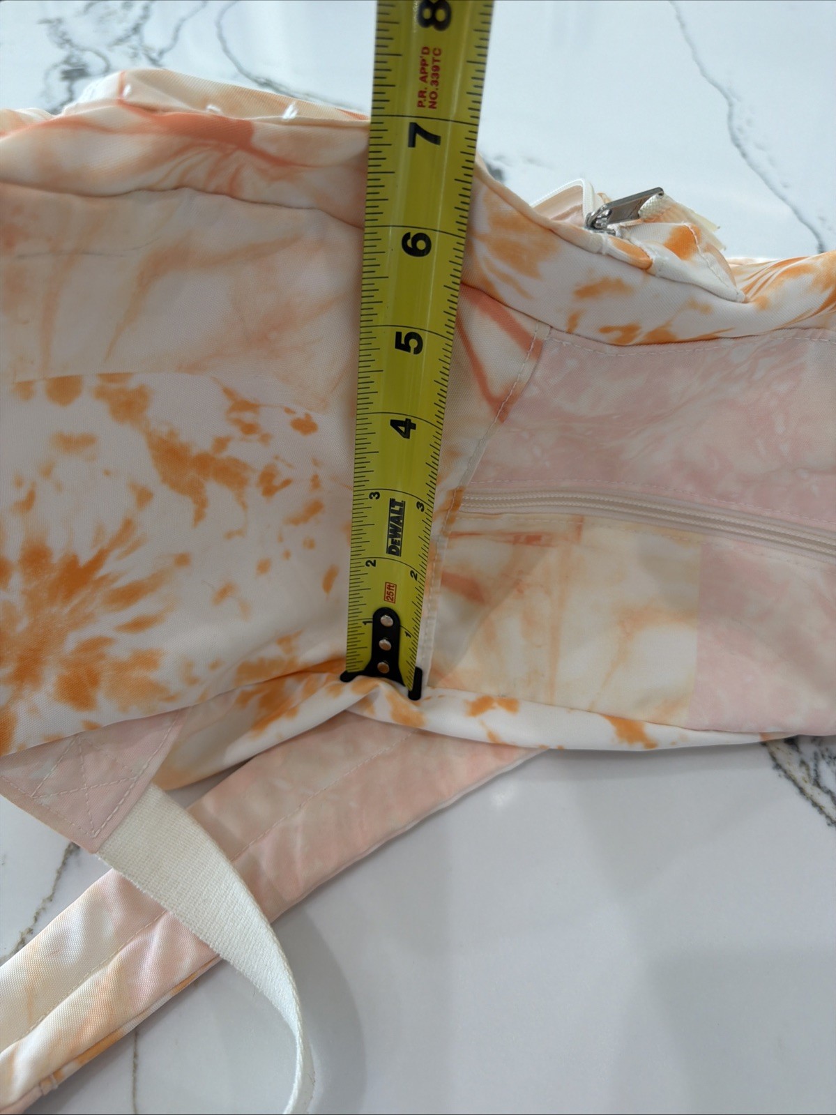 Pura Vida Pink Orange Tie Dye 17”Backpack School Vacation College Beach