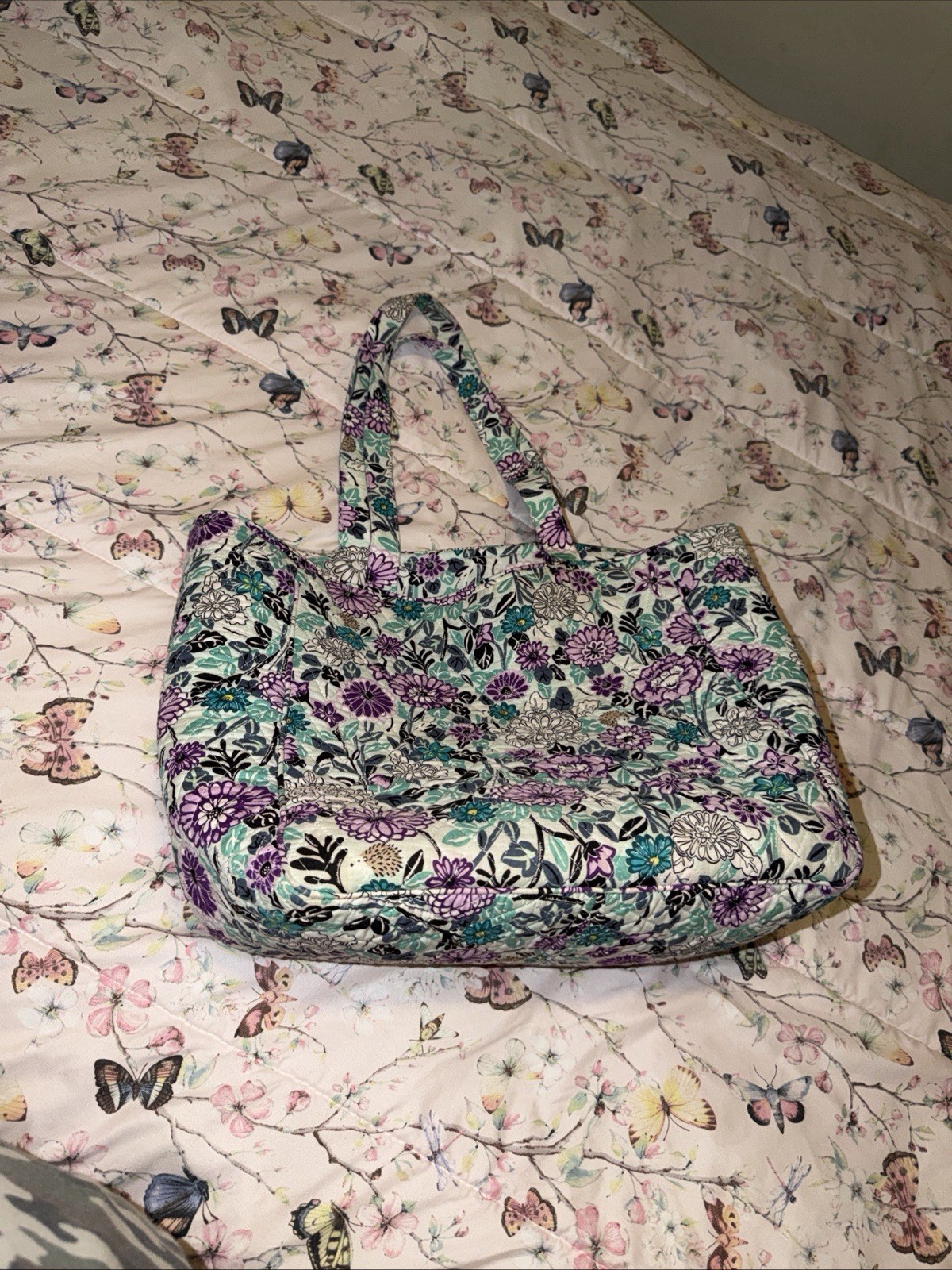 Vera Bradley Weekender Bag Floral Pattern