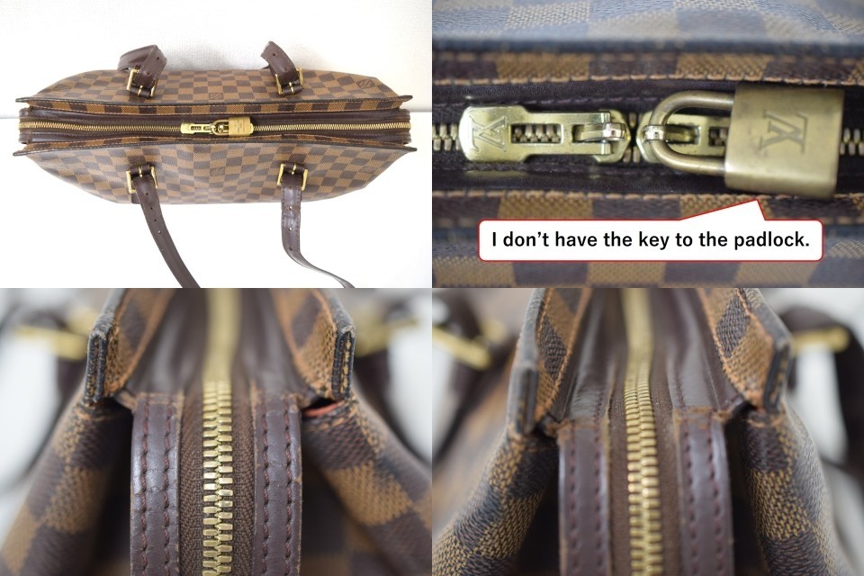 Auth Louis Vuitton Chelsea Shoulder Bag Damier Ebene Canvas N51119 LV 47698