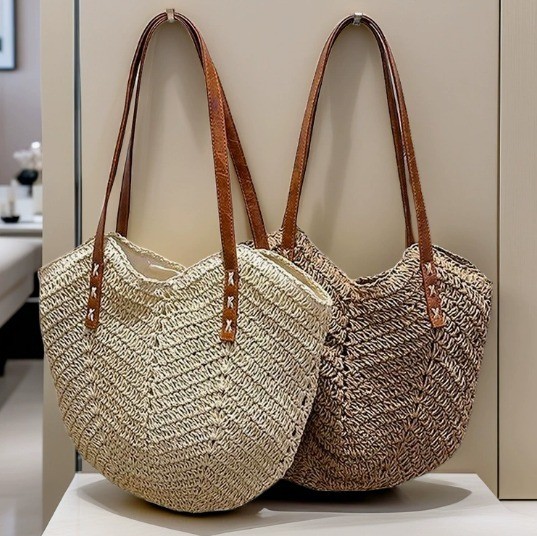 Ladies Handmade Shoulder Bag – Stylish Fashion Purse Tote Bag for Women