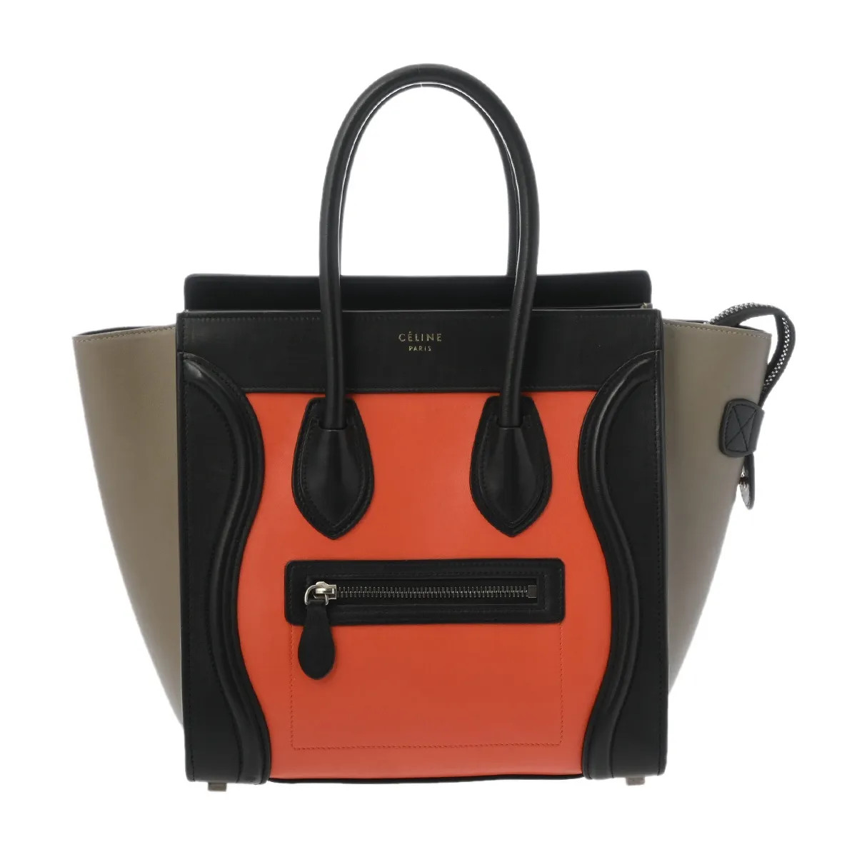 Celine Luggage 189793 Handbag Calfskin #WB7754