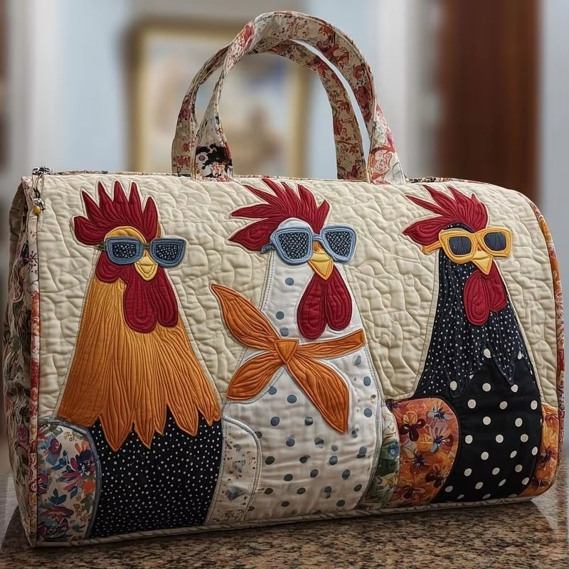 Shoulder Tote Bag Quilted Tote Bag & Lightweight Travel Bag