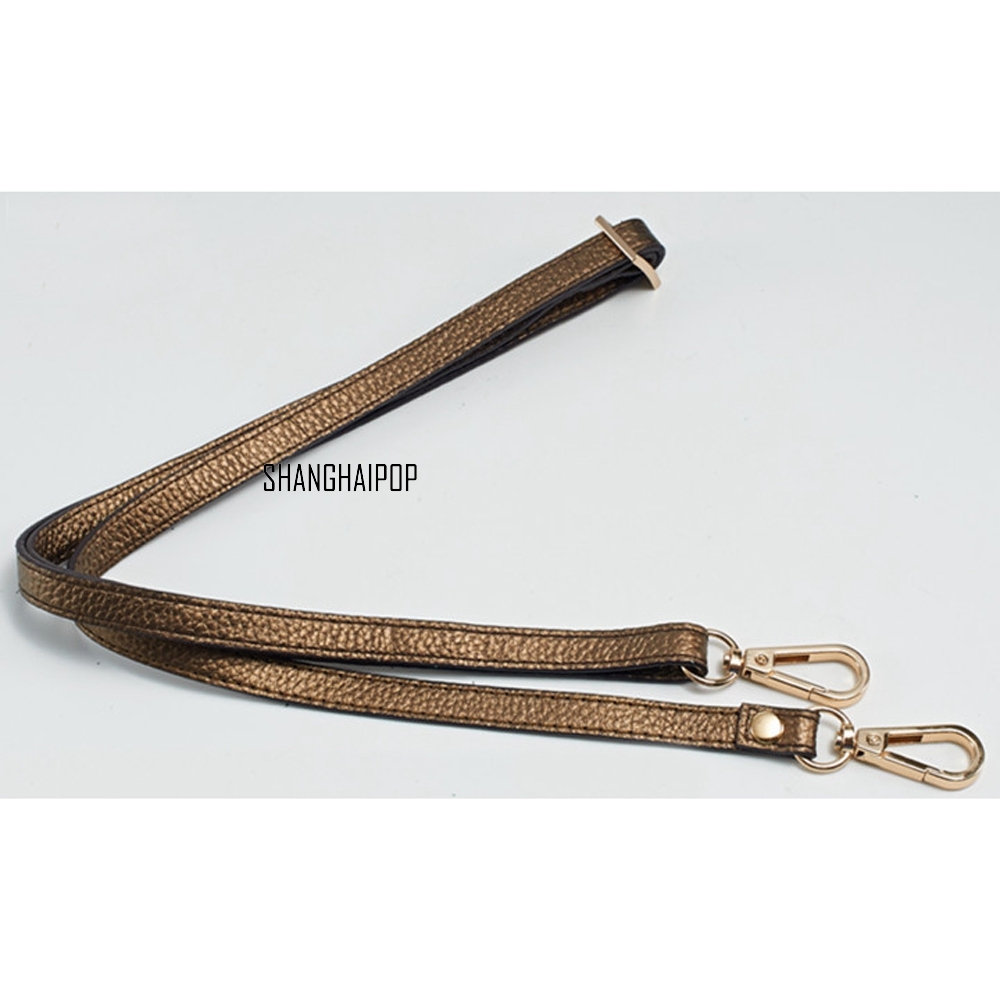Replacement Genuine Leather Bag Shoulder Strap DIY Cross Body Adjustable 130cm