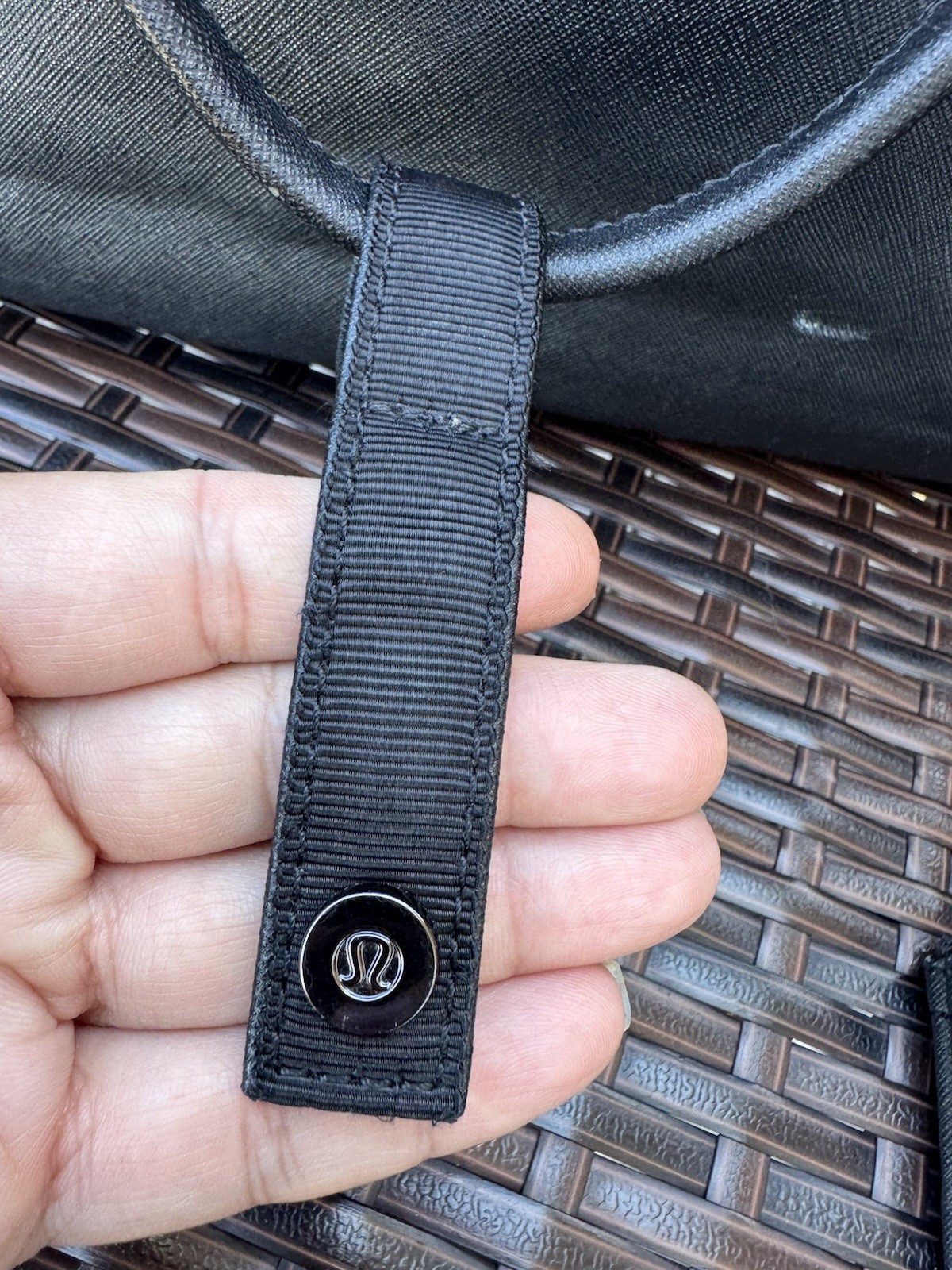 Lululemon Athletica All Day Tote Bag Black Go Wild Purse Womens Handbag