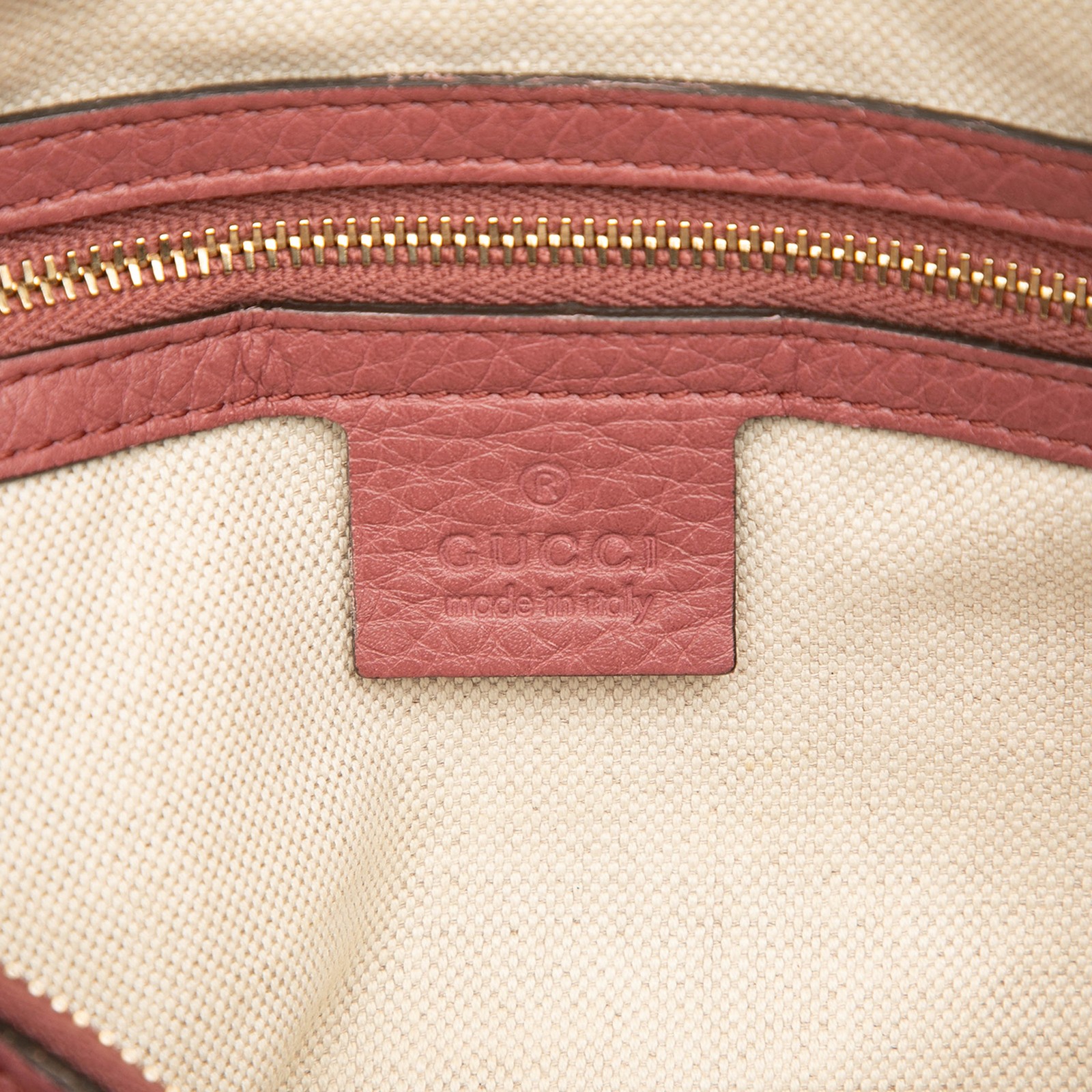 Gucci Medium Calfskin Web Joy Boston Bag Pre-Loved Pink