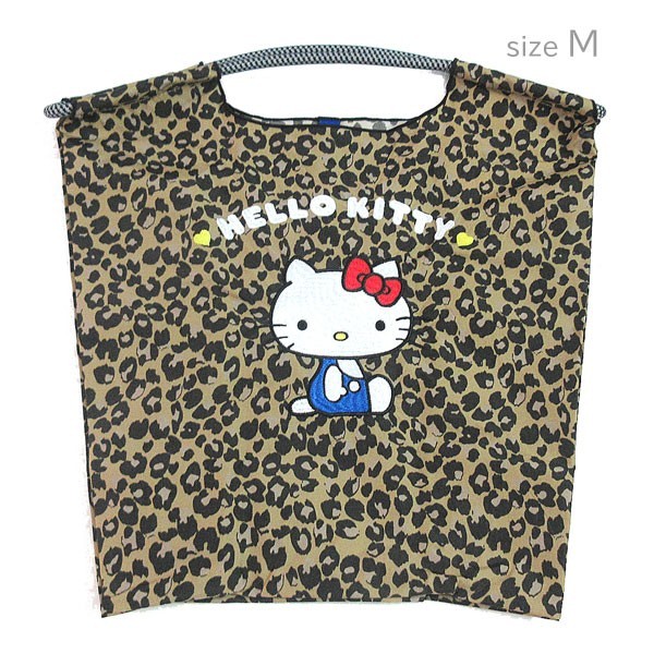 ≪Authentic≫ Ball & Chain Sanrio Hello Kitty Limited Tote Bag 70s Leopard Beige M
